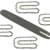35 cm / 1,3 mm / 3/8" / 50 TG Sværd + 4 kæde for Stihl MS 171 MS 181 MS 211