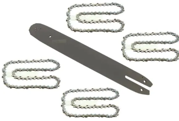 35 cm / 1,3 mm / 3/8" / 50 TG Sværd + 4 kæde for Stihl MS 171 MS 181 MS 211