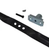48 CM plæneklipper kniv + knivholder + kile + skrue til Brast