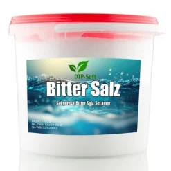 1 kg Epsom salt, grangødning, bladgødning, magnesium i en spand, 1 kg