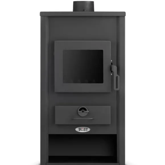 22 kW fritstående brændeovn med vandmantel til store hjem