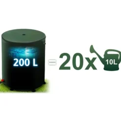 200 l regnvandstank Plonos PL-520