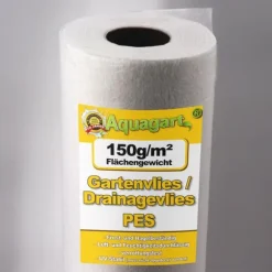100 m² Havefleece Ukrudtsbekæmpelsesstof Drænfleece 150 g 2 m bred