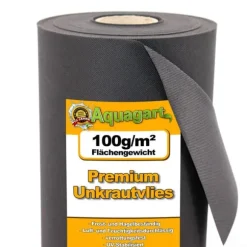 80 m² Havefleece Ukrudtsbekæmpelsesstof Mulchstof 100 g 1,6 m w.