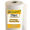10 m² Havefleece Ukrudtsbekæmpelsesstof Ukrudtsforing Mulchstof 150 g/m² hvid 2 m bred