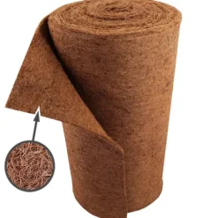 15 m Kokosfibermåtte Vinterbeskyttelse Skråmåtte Kokosfibermåtte 800 g/m² 0,25 m bred