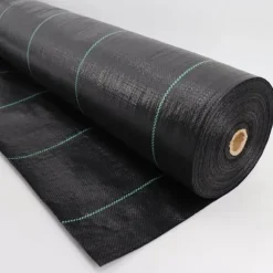 144 m² Ukrudtsbekæmpelsesmembran Ukrudtsforing Mulch liner 100 g 2 m bred