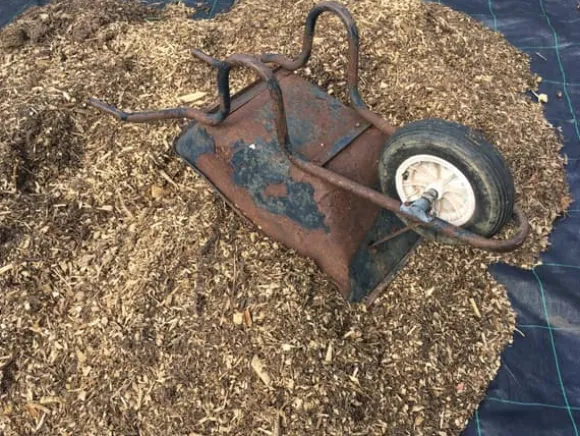 104 m² Ukrudtsbekæmpelsesmembran Ukrudtsforing Mulch liner 100 g 1 m bred Sort