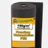 25 m² Ukrudtsbekæmpelsesstof Havefleece Mulchstof Ukrudtsbekæmpelsesmembran 190 g 1 m bred PES