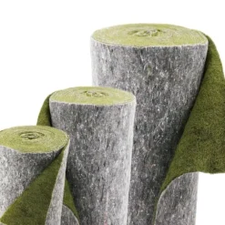 9 m x 1 m Bankmåtte Grøn Slopemåtte Damkantmåtte til damforingen