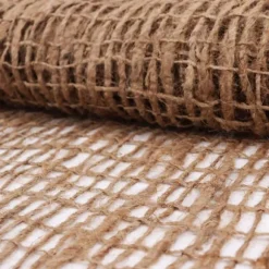 21 m x 1,20 m Hældningsmåtte Bankmåtte til Pond liner Jutestof 500 g 1,2 m b.