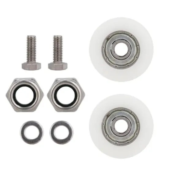 30 mm diameter Elite drivhusdørhjul udskiftningssæt