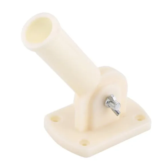 30 mm diameter justerbar plastik vægmontering flagstangholder flagstangsbeslag vindsokkel