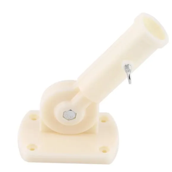 30 mm diameter justerbar plastik vægmontering flagstangholder flagstangsbeslag vindsokkel