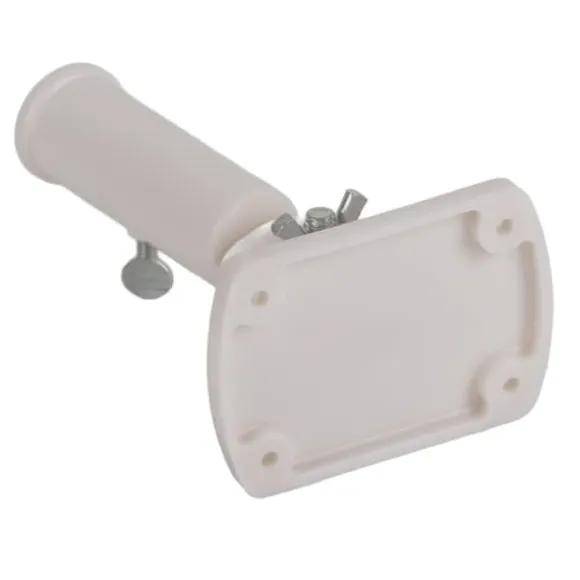 30 mm diameter justerbar plastik vægmontering flagstangholder flagstangsbeslag vindsokkel