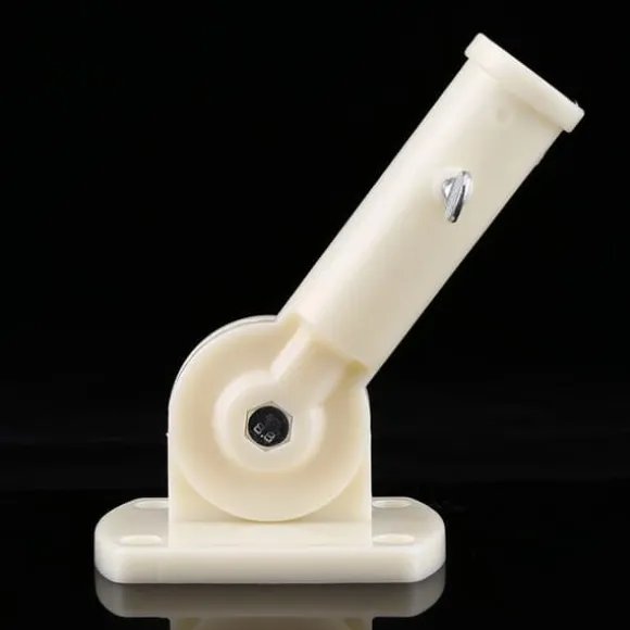 30 mm diameter justerbar plastik vægmontering flagstangholder flagstangsbeslag vindsokkel