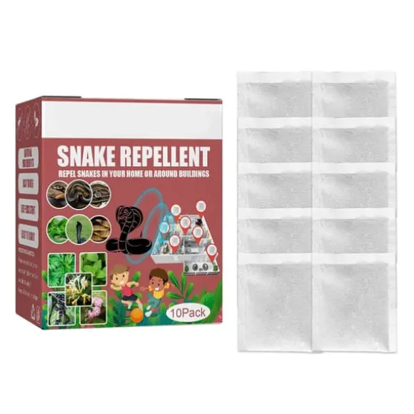10 st Snake Away Repellent för utomhusgård gräsmatta trädgård camping fiskeäventyr