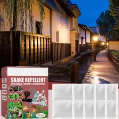 10 st Snake Away Repellent för utomhusgård gräsmatta trädgård camping fiskeäventyr