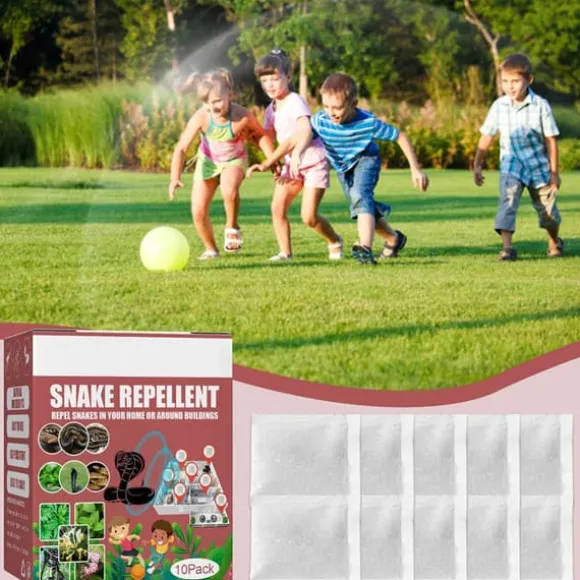 10 st Snake Away Repellent för utomhusgård gräsmatta trädgård camping fiskeäventyr