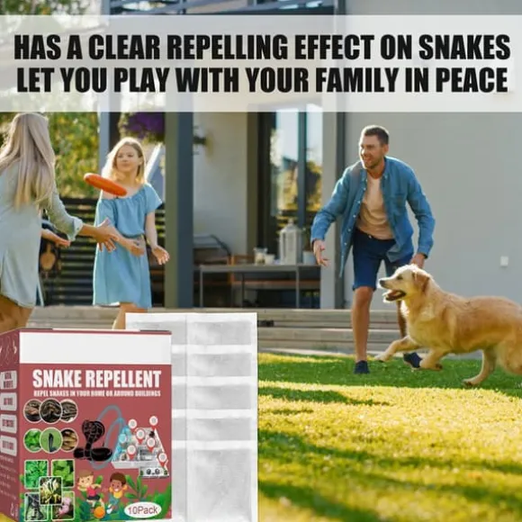 10 st Snake Away Repellent för utomhusgård gräsmatta trädgård camping fiskeäventyr