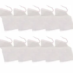 10 stk. beskyttelsesposer til planter og frugter med snørebånd og net mod insekter og fugle 45*30 cm