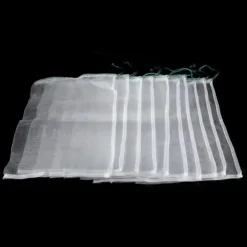 50 stk. beskyttelsesposer til planter og frugter med snørebånd mod insekter og haveredskaber 30*20 cm