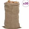 30 stk. jutesække 100% jute – Alsidige og slidstærke | Størrelse: 65x135 cm | Vægt: 340 g/m2
