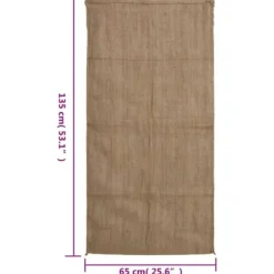30 stk. jutesække 100% jute – Alsidige og slidstærke | Størrelse: 65x135 cm | Vægt: 340 g/m2
