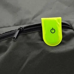 4 stk LED-lys Magnetiske Clips Sikkerhed Løbenat Campingaktiviteter - Orange