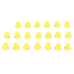 20 stk. miniature gul kylling mikro have landskab ornamenter dukkehus dekorationer