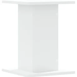 2 stk. plantestativer i konstrueret træ - Stabil og slidstærk | Størrelse: 30x30x40 cm | Farve: Hvid