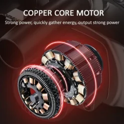 6 tommer akku motorsav motor motorsav motorsav Mini elektrisk enhåndssav med 1 batteri