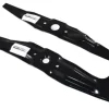 2 X 53 CM 42" plæneklipper kniv til HONDA HRX537 C1 C2 HRB535 HRD536 IZY53