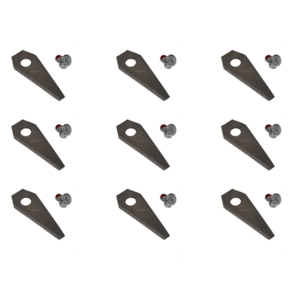 9 X 4,9 CM knive til robotplæneklipper BOSCH Indego 350 400 800 1000 1100 Connect