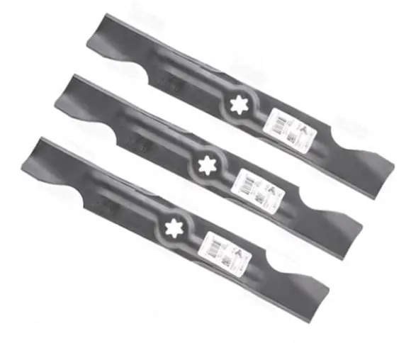 3 X 45 CM plæneklipper kniv til Cub Cadet CC GT RZT 1225 1224 1223 50 KHP / 742-04053