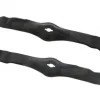2 X 55,5CM plæneklipper kniv til John Deere LT133 LT155 LT160 LT166 LT170 LT180 M130718 M130719