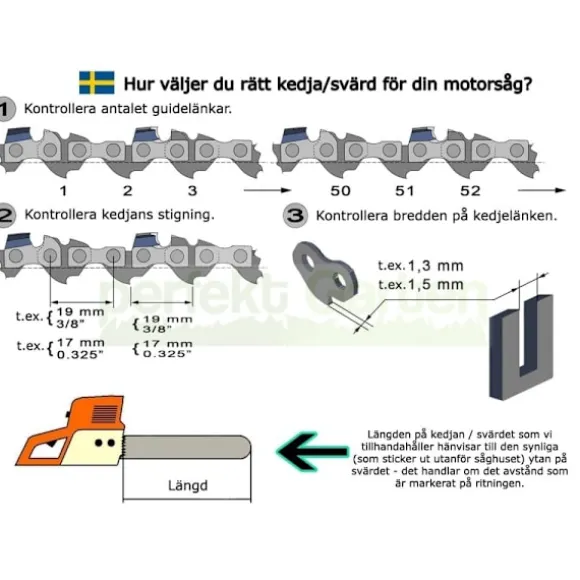 2 x kæde 40cm / 1,1mm / 3/8" / 56 LED erstatter Oregon 90PX056XMK kædesav