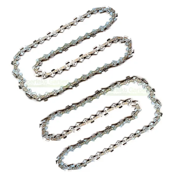2 x kæde 35cm / 1,1mm / 3/8" / 52 LED til WORX WG384E WG384E.9 40V, Yardforce LS C35 20V batteridrevet kædesav
