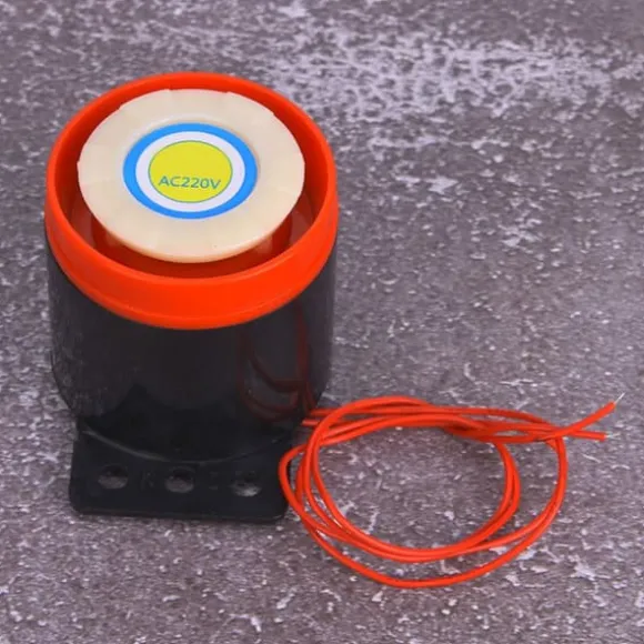 AC 220V 110dB Aktiv Buzzer Alarm Bipper - Gør-det-selv Elektronik