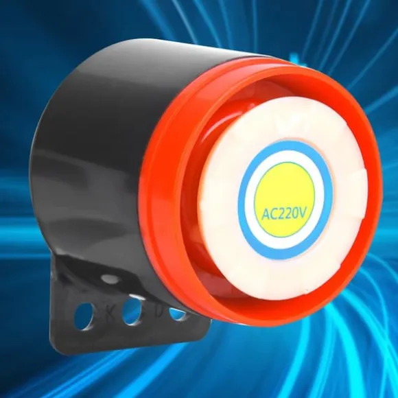 AC 220V 110dB Aktiv Buzzer Alarm Bipper - Gør-det-selv Elektronik