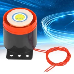 AC 220V 110dB Aktiv Buzzer Alarm Bipper - Gør-det-selv Elektronik