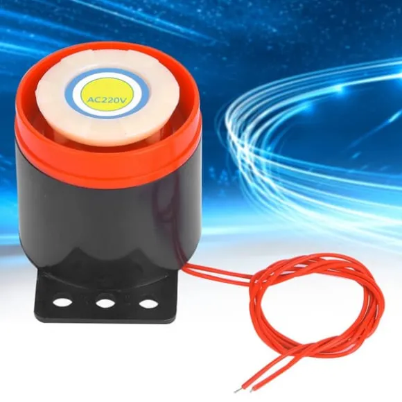 AC 220V 110dB Aktiv Buzzer Alarm Bipper - Gør-det-selv Elektronik