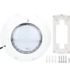 AC12V 40W 360 LED hvid farve lys undervands pool lys