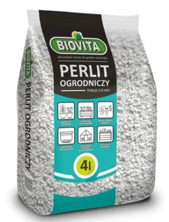 Agro Perlit Substratløsner 2-6 MM 4L Støvfri BIOVITA