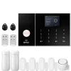 Alarm Sikkerhedssystem, Trådløs Forbindelse, Smart Home Kompatibilitet,EU stik, 4G-C