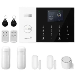 Alarm System, Smart Home Integration, App Kontrol,4G WiFi Kit B, EU Stik