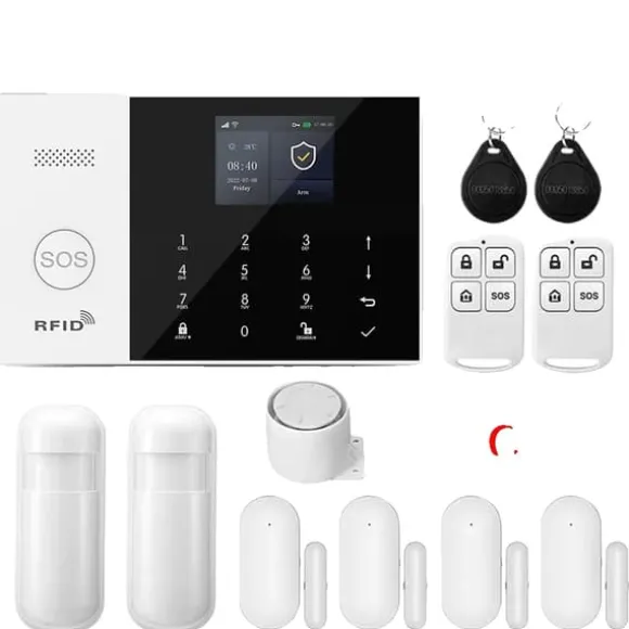 Alarm System, Trådløs Forbindelse, Smart Home Kompatibilitet,C-2G-EU