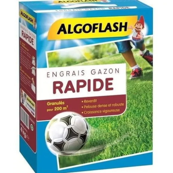 ALGOFLASH Hurtigvirkende Græsgødning - 4 kg