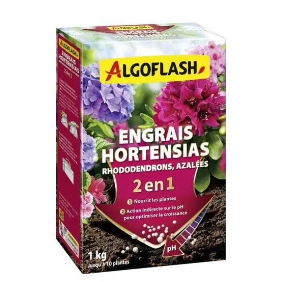 ALGOFLASH NATURASOL Gødning til hortensia, rhododendron og azalea - Special pH - 1 kg