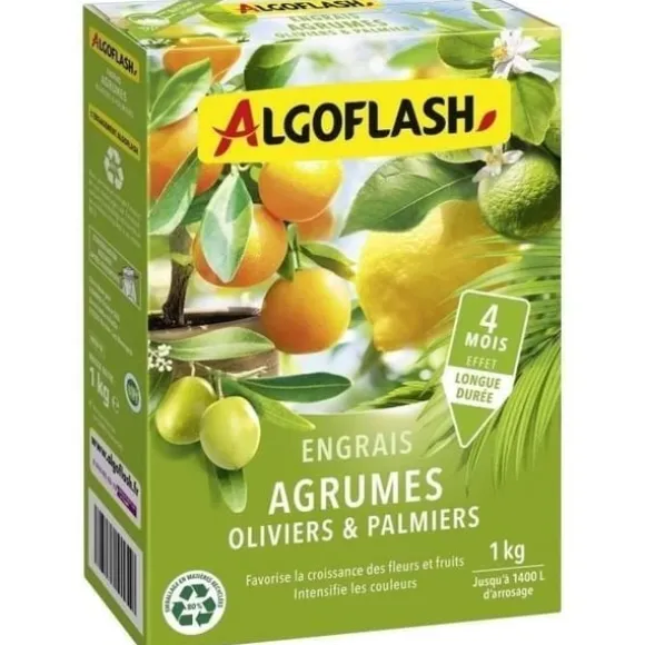 ALGOFLASH NATURASOL Gødning til citrusfrugter, oliven og palmer - 1 kg